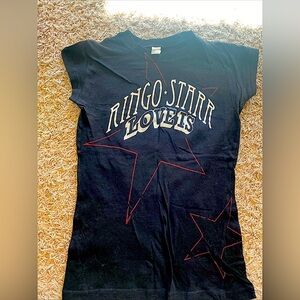 Small/ womens/ Ringo Starr Love Is concert t shirt